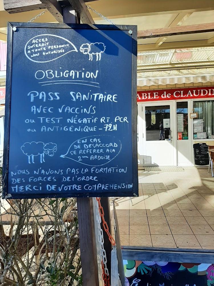 A La Table de Claudine - Menu Image 2