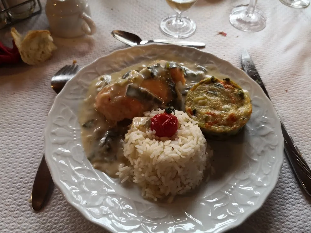 Saumon Sur Lit de Poireaux